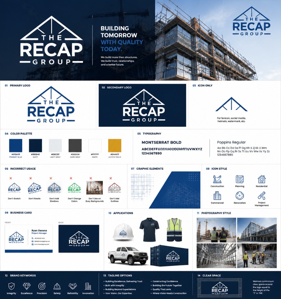 The Recap Group Brand Kit
