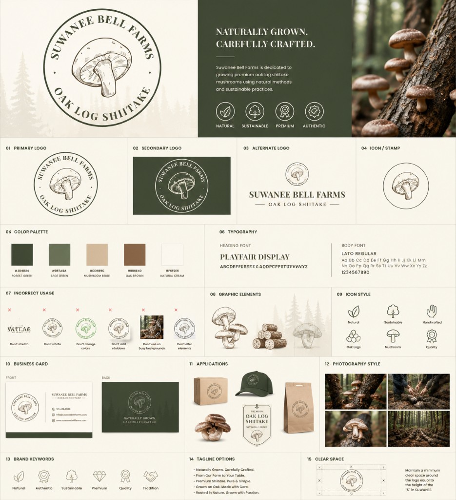 Suwanee Bell Farms Brand Kit